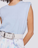 ELENA PADDED CREW NECK TANK TOP image number null